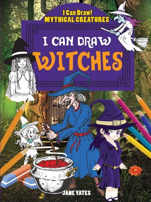 cover image of I Can Draw Witches